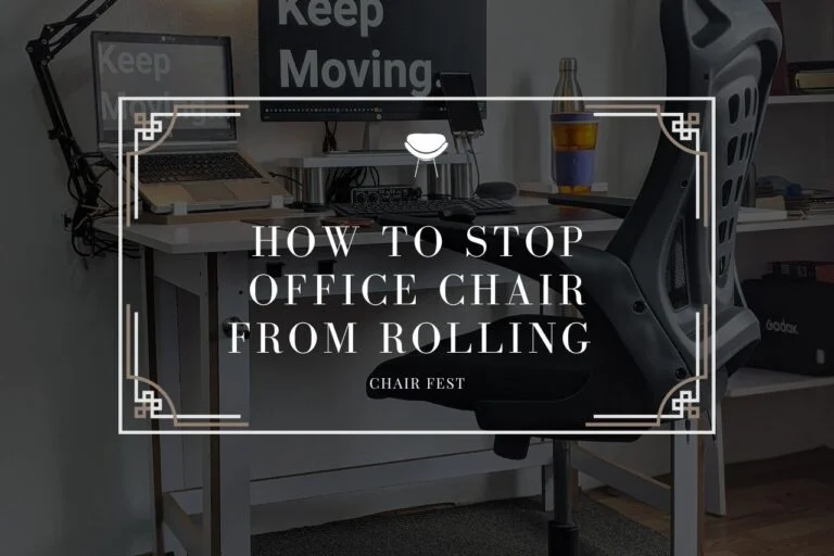 how to stop office chair from rolling